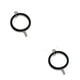 thumbnail image 3 of Methold Cadena para teléfono móvil para hombres y mujeres, resistente al agua, Color sólido, Universal, Flexible, anillo antipérdida, Negro 2Conjunto, 3 of 6