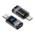 thumbnail image 2 of Convertidor Carga Transferencia Tipo C A USB (USB Plateado), 2 of 9