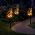 thumbnail image 2 of Led Solar Garden Light Flamingo Owl Lawn Lamp, Impermeable Solar Led Outdoor Lighting, Night Light, Decoración, House, Garden Brown Sailing Electrónica, 2 of 4