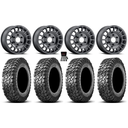 Method 407 15 Wheel Black 32 Predator Tires Can-Am Maverick R