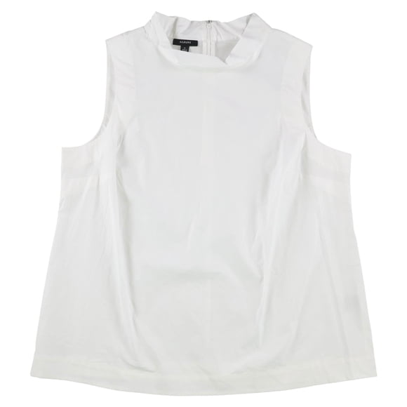 Alfani blusa sin mangas sólida para mujer, blanco, grande