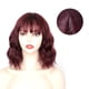 thumbnail image 3 of Peluca Femenina, Peluca de Reemplazo de 35 A 40 cm de longitud práctica para el maquillaje, 3 of 8