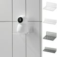 Transparent No Drill Wall Mount Shelf AntiSlip, Great Load Bearing, Bathroom Living Room