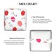 thumbnail image 5 of Balery Red Lips 1 Porta Pañuelos de Cuero con Estampado – Funda Moderna Cuadrada para Caja de Pañuelos, Dispensador 5x5x5'', 5 of 7