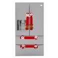 thumbnail image 3 of Langgg 4pcs Noël Four à Micro-Ondes Poignée Housses de Protection Xmas Réfrigérateur Cuisine Réfrigérateur Poignée de Porte Gants, 3 of 7