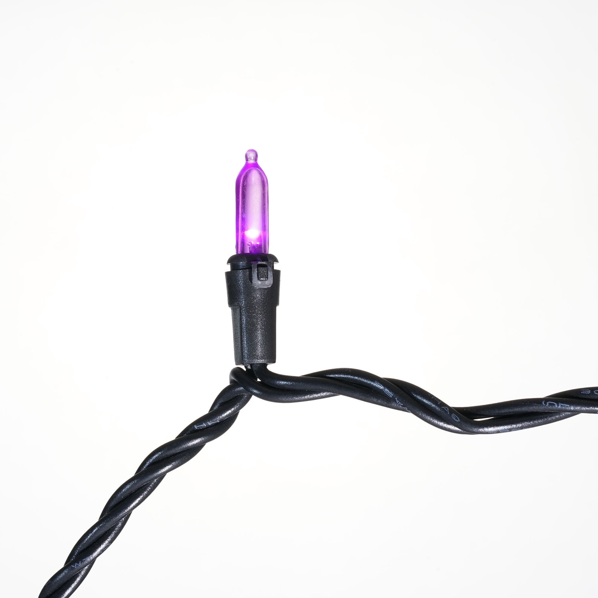 Purple Lights, 50CT, LED Minis, 9.5ft, Halloween Indoor/Outdoor, by Way To Celebrate