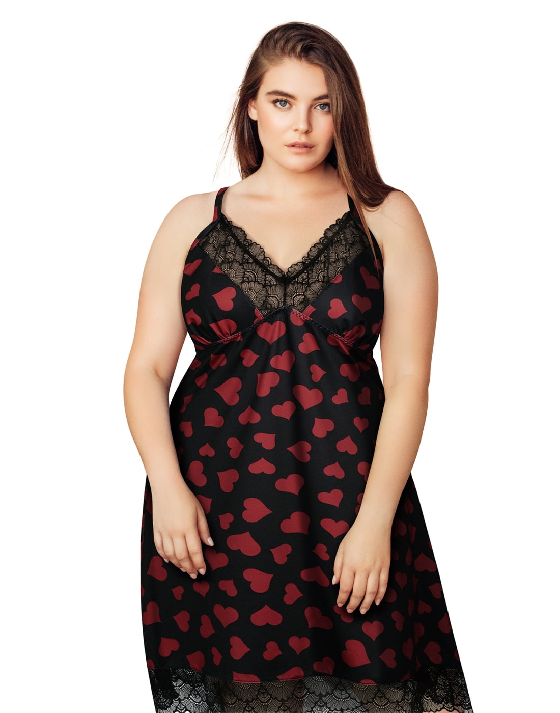 HDE HDE Elegant Plus Size Lingerie for Women Sexy Babydoll Chemise