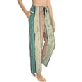 thumbnail image 2 of Balery Hardwood print Women's Pajama Pants,Ultra Lightweight Pjs,Lounge Pant-Medium, 2 of 9