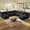 Black, variant on BedLuxury 105" Modular Sectional Sofa with Movable Ottoman, L-Shaped Deep Seat Cloud Couch for the Living Room, 3-Seat, Beige