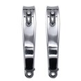 thumbnail image 1 of 2PCS Carbon Steel Nail Clippers Manicure Trimming Tools Portable Nail Trimmers for Home with File, 1 of 7