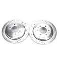 thumbnail image 2 of Power Stop Rear Pair of Drilled and Slotted Brake Rotors AR85124XPR Fits 2017 Ford Expedition, 2 of 4