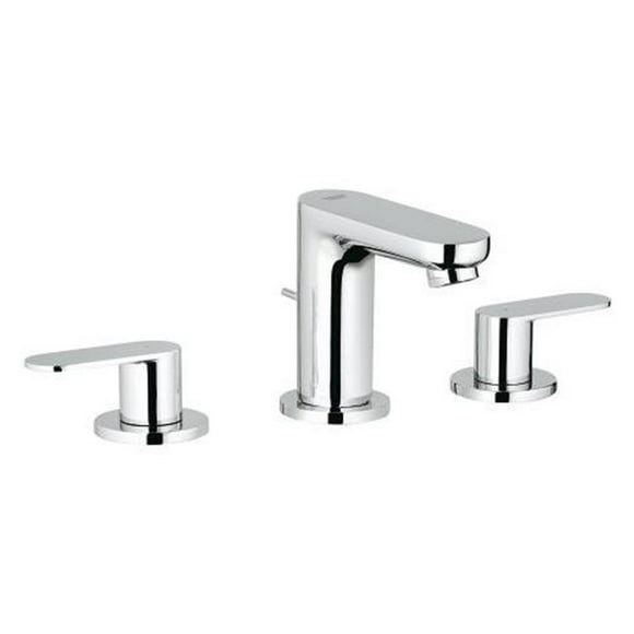 Grohe 2019900A 8 in. Eurosmart Cosmopolitan Widespread Two-Handle Bathroom Faucet, Chrome