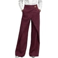thumbnail image 3 of Endives Women Linen Pant Dress Pants Summer Business Casual Outfits Baggy Pant Wide Leg Pant With Pockets 2026 Beach Vacation, 3 of 6