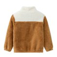 thumbnail image 4 of Godderr 1-7Y Baby Toddler Fleece Jacket for Kids Boys Girls Winter Coat Zip Warm Sweater Outwears Autumn Winter Rainbow Casual Coat Comfortable Jacket, 4 of 5
