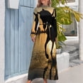 thumbnail image 4 of Vestido largo de jockey para montar a caballo, carreras de caballos, vestidos de mujer para verano 2024, vestido de noche para mujer, vestido de noche de lujo para mujer, 4 of 5