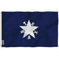 thumbnail image 3 of (2 pack) ANLEY [Fly Breeze] 3x5 Foot Zavala De Lorenzo Texas Flag - Vivid Color and UV Fade Resistant - Canvas Header and Double Stitched - Texan History Flags Polyester with Brass Grommets 3 X 5 Ft, 3 of 8