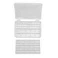 thumbnail image 2 of 30 Grid Jewelry Box, Safe Transparent Jewelry Box Professional Organizer  For Women For Home, 2 of 8