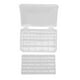 thumbnail image 1 of Caja organizadora de joyería de doble capa, 30 rejillas, estuche de exposición de almacenamiento transparente, contenedor para pendientes, 1 of 5
