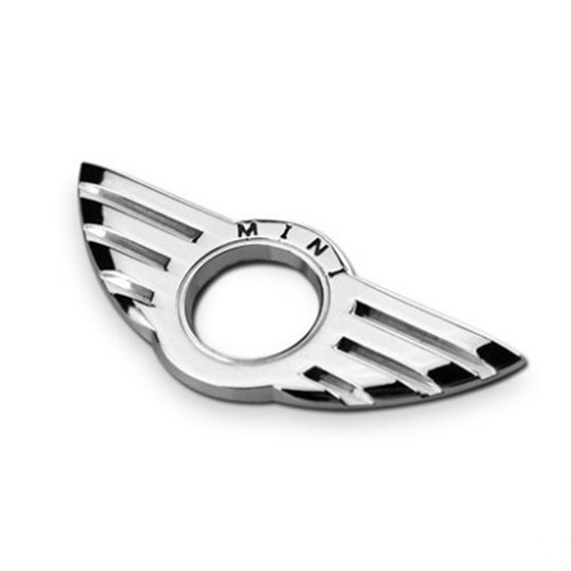 Lote de 2 autocollantsdecoratifs en forme d'ailes pour BMW Mini Cooper,Lote de 2 emblèmes pour aile de porte