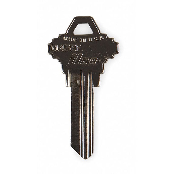 Kaba Ilco Key Blank,Brass,Schlage Lock,PK10  1145EF
