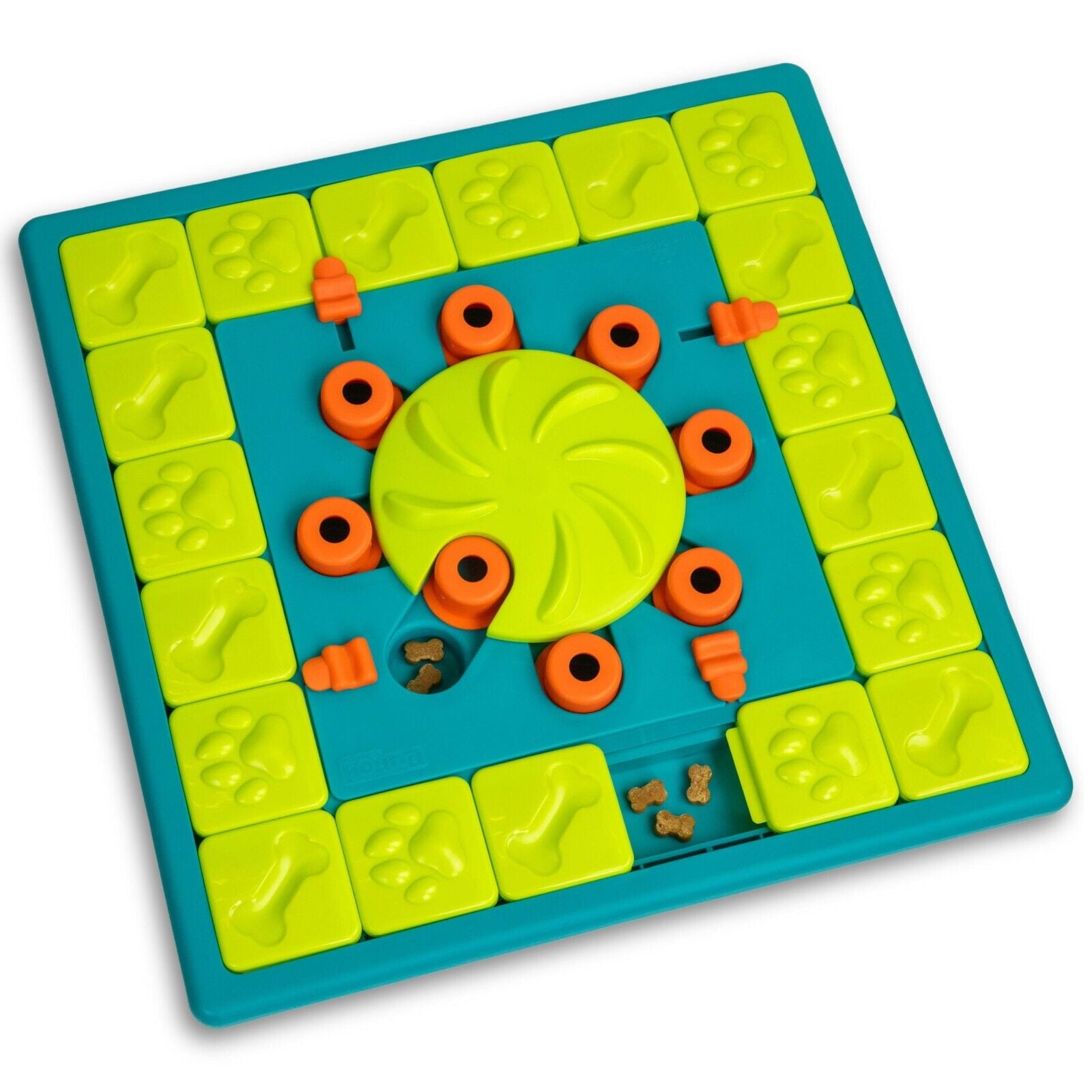 Interactive Dog Toys Treat Dispensing Puzzle Maze Challenge Games Choose Level (11 Inch - Tornado)