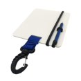 thumbnail image 3 of koolsoo Scuba Diving Write Notebook with Swivel Clip and Pencil Accessories Waterproof Writing Pad for Underwater Communication Blue, 3 of 9