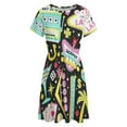 thumbnail image 4 of Viva Las Vegas Women's Dress Short Sleeve Summer Sundress Summer Women Clothes, 4 of 7
