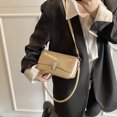 thumbnail image 3 of Bolso bandolera de piel suave con temperamento para mujer, nuevo estilo 2025, de alta gama, informal, versátil, para desplazamientos diarios, pequeño, cuadrado., 3 of 5