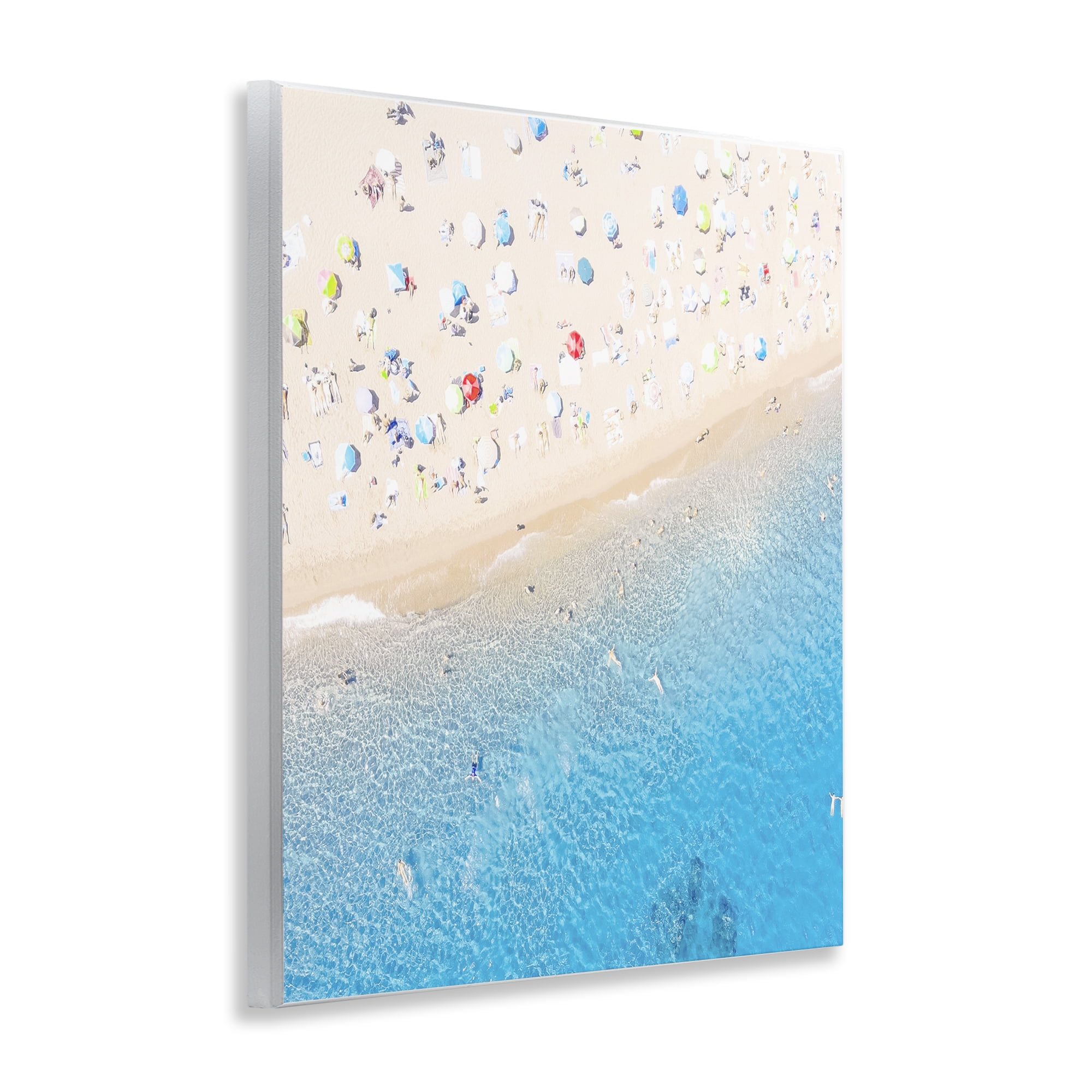 Stupell Industries Happy Beach in Summer Wall Plaque Art, design by Leah Straatsma