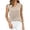 Khaki, variant on Active Tops Women Versatile Lightweight Knit Tank Top for Daily and Travel Classic Solid Sleeveless Crewneck Ready Easy Layering for Summer White XXL