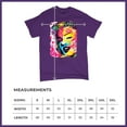 thumbnail image 5 of Tee Hunt Dean Russo Colorful Marilyn T-Shirt Neon Hot Symbol Starlet Men's Tee, Purple, Large, 5 of 5