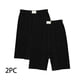 thumbnail image 5 of Odeerbi 3-14 Años Niñas 2 Pcs Pantalones Cortos de Bicicleta de Algodón Seguridad de Bajo Vestido Pantalones Cortos de Deslizamiento Pantalones Cortos de Danza de Encaje de Yoga Corta, 5 of 5