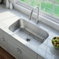thumbnail image 3 of KRAUS Premier 31 1/2” Undermount Single Bowl 18-Gauge Stainless Steel Kitchen Sink, 3 of 7