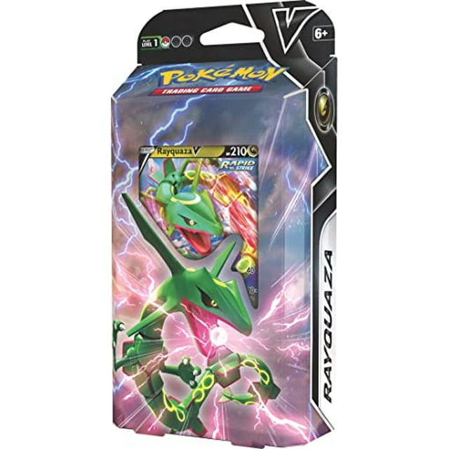 Juego de Cartas Pokemon TCG V Baraja de Batalla Rayquaza