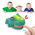 thumbnail image 4 of 1 pieza de juguete de dinosaurio para morder el dedo, juguete interactivo para padres e hijos, juego de broma para fiestas, juguete, 4 of 7