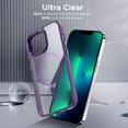 thumbnail image 5 of Case for iPhone 13 Pro 6.1 inch-Compatible with MagSafe &  Car Phone Mount,Not Yellowing Anti-Scratch (Dark Purple), 5 of 15