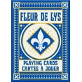 thumbnail image 1 of Cartes a jouer Fleur de lys, 1 of 1