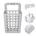 thumbnail image 5 of Jiyike Plastic Detachable Laundry Container Hanging Storage Basket Organizer Household Supplies (Large, Grey), 5 of 10