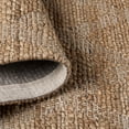 thumbnail image 4 of TOWN & COUNTRY TERRA Sol Interwoven Diamond Hand-Knotted Flatwoven 100% Natural Jute Area Rug, Natural/Black, 8'x10', 4 of 9