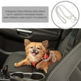 thumbnail image 2 of Cinturón de seguridad para coche para perros - Cadena para perros Cinturón de seguridad para perros de 60 cm Cinturón de seguridad para perros seguro para mascotas Cinturón de seguridad para, 2 of 5