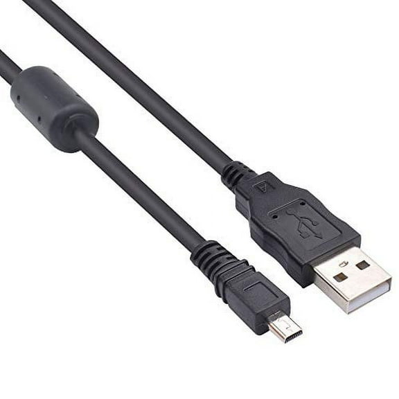 Replacement UC-E6 USB Cable Camera Photo Transfer 8 Pin Cord Compatible with Nikon Digital Camera SLR DSLR D3200 D3300 D750 D5300 D7200 Coolpix L340 L32 A10 P520 P510 P500 S9200 S6300 & More