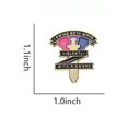 thumbnail image 5 of Swing Both Ways Violently With A Sword Enamel Pin Badge Backpack Decoration Jewelry, 5 of 5