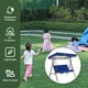 thumbnail image 4 of Funda Superior Abatible Impermeable + Funda Asiento (funda Superior + Funda Asiento) 190T: Funda Superior: 142*120*18cm/Base: 150*50*10cm (Azul) Azul, 4 of 9