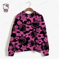 thumbnail image 3 of Sudadera con capucha con estampado de HELLO KITTY para mujer, ropa de calle, sudaderas con capucha de gran tamaño, sudaderas cortas con capucha para mujer Y2k, 3 of 5