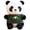 Green, variant on RUIG 9.8 Inch Panda Stuffed Animal Plush Toys for Kids, Cute Panda Plush Toys, Soft Bear Stuffed Animals for Easter Basket Stuffers, Valentines Day Gifts, Kawaii Bear Plushies