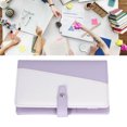 thumbnail image 4 of A6 Budget Binder, 6 Holes A6 Notebook Binder Portable  For Home Pink,Purple, 4 of 8