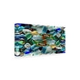 thumbnail image 3 of Canvas Wall Art - David Manlove 'Seaglass Abstract 2' Wall Art for Living Room, Bedroom, or Office Décor by Trademark Fine Art - 19 x 10 Inches, 3 of 4
