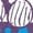 HEATHER PURPLE, variant on - Be Happy Rainbow - Toddler & Youth Girls Short Sleeve Graphic T-Shirt