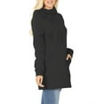 thumbnail image 5 of Womens Side Tie Pullover Sweatshirt Hoodie, 5 of 5