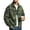 Dark Green, variant on CCRFTGI Corduroy Jackets for Men Bomber Full Zip Casual Vintage Long Sleeve Lapel Collar Camo Work Fall Fashion Coats for Men Green L